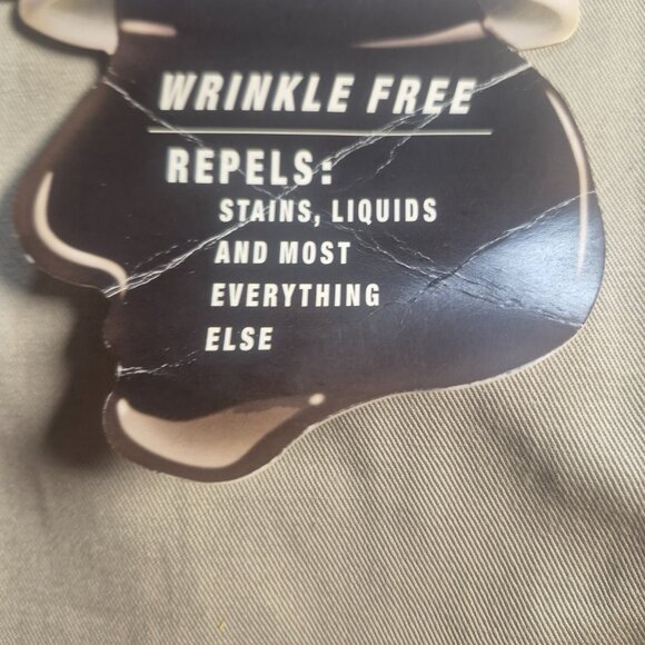 Lee Stain Resistant Khakis Men’s Dress Pants Double Pleat 44x30 New With Tags - Picture 4 of 7